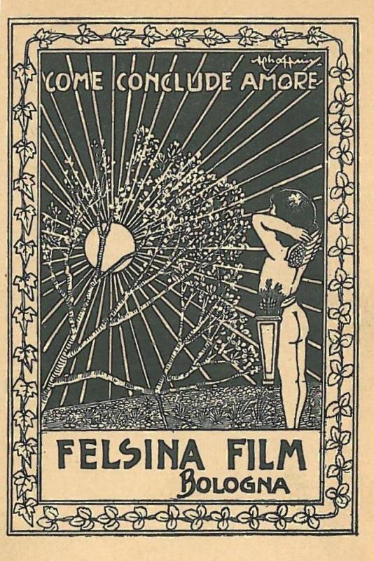 1917 Felsina Film Bologna, dalle collezioni di Genus Bononiae