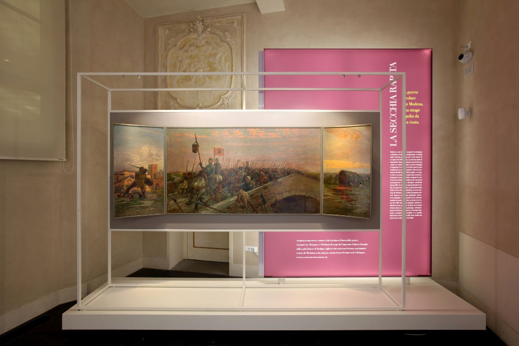 La secchia rapita, Museo della Storia di Bologna in Palazzo Pepoli