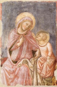 Madonna del ricamo di Vitale da Bologna al Mar di Ravenna