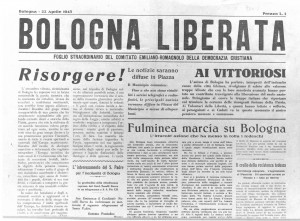 21 APRILE 1945: LA LIBERAZIONE DI BOLOGNA